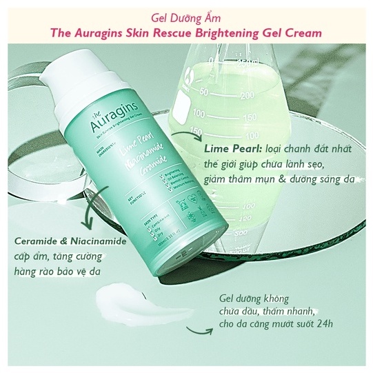 Beauty Box The Auragins Làm Sạch Da Dầu