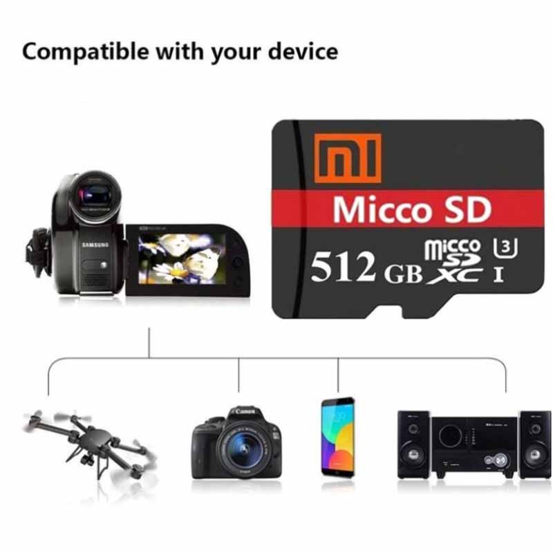 Thẻ Nhớ SD / TF Xiaomi 128GB 32GB 64GB 256GB 1TB Dung Lượng Lớn 16GB 8GB