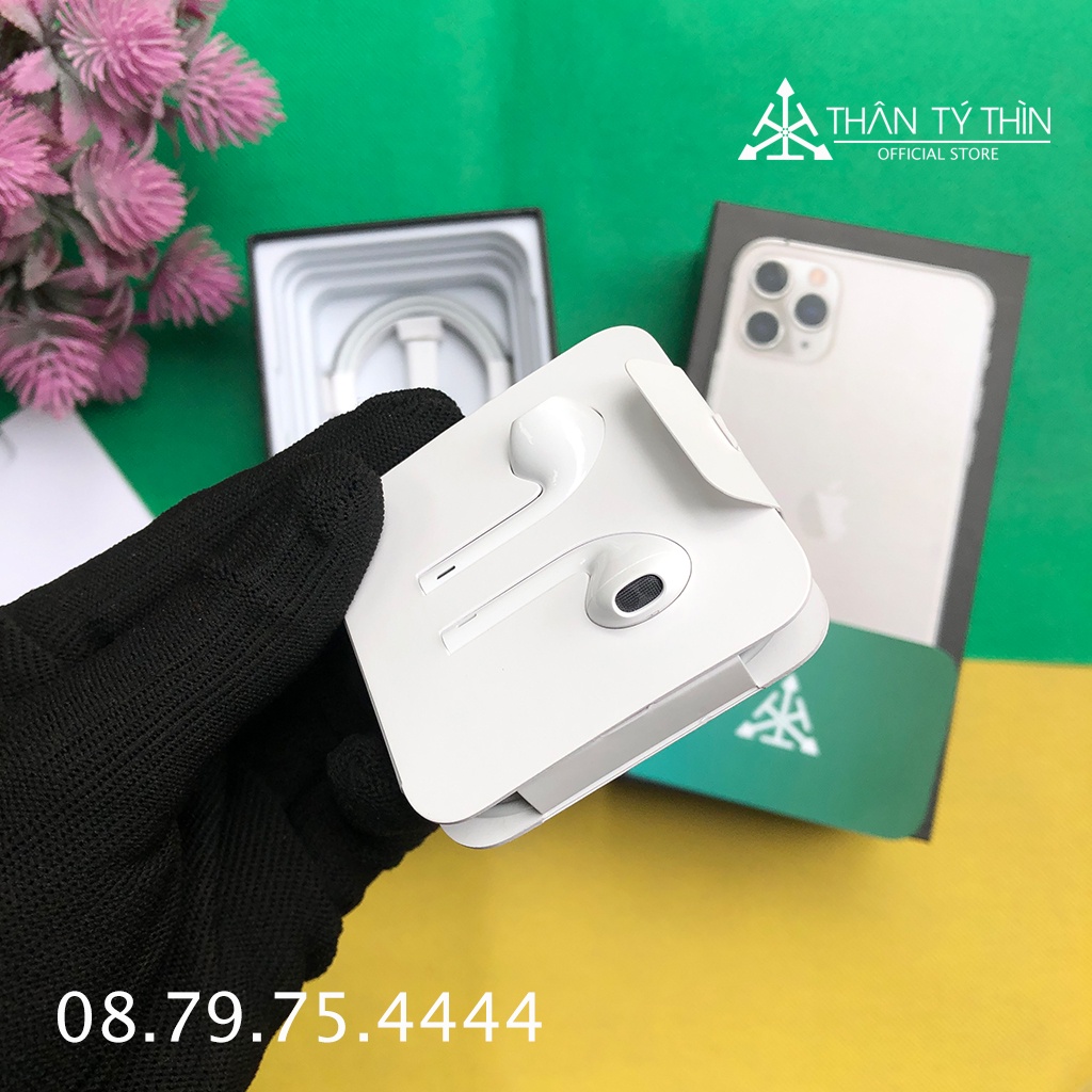 Tai nghe nhét tai có dây chân cắm Lightning Chính Hãng - Âm thanh cực hay