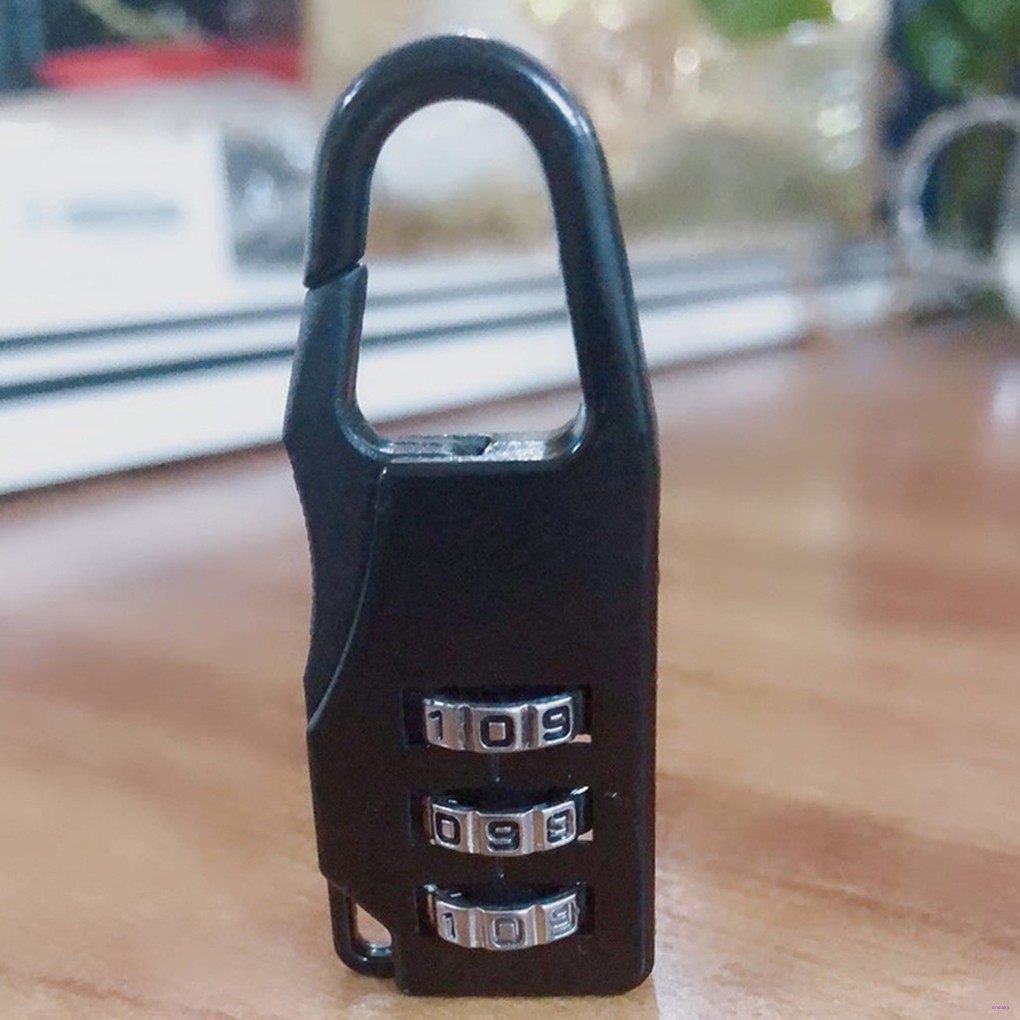 Ổ khóa bảo mật 3 số mini đảm bảo an toàn tiện dụng