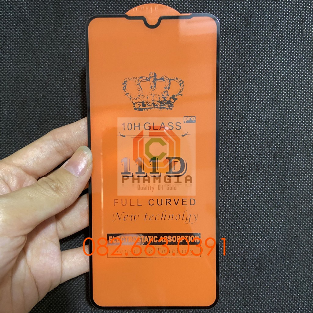 Kính cường lực Vivo V20/ V21 full màn, không chấm liti