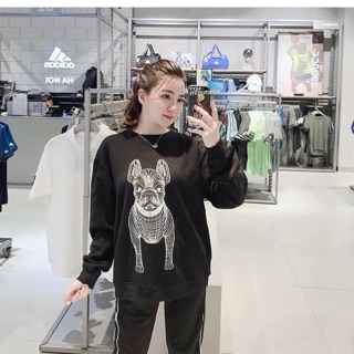 Nỉ nelly gom 250k size s-3xl màu đen