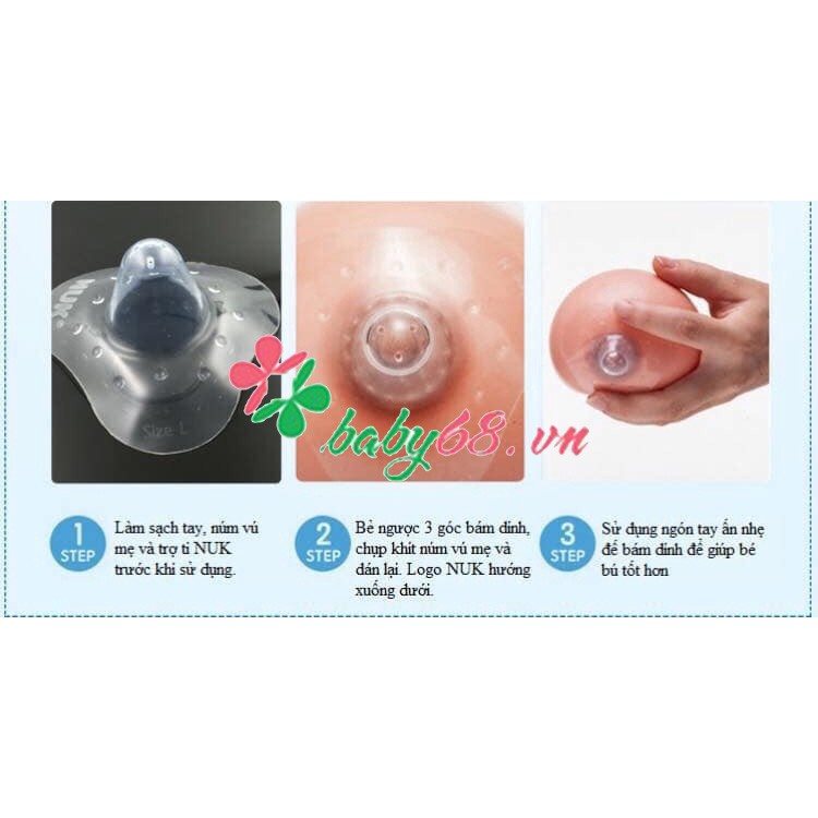 Trợ ty giúp bé bú Nuk