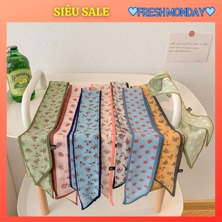 Khăn quàng cổ kiêm dây buộc tóc vintage Hàn Quốc⚡️ 𝐅𝐑𝐄𝐄 𝐒𝐇𝐈𝐏 ⚡️ Sự lựa chọn cho cô nàng Trendy - Mã TB2