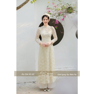 Áo Dài Cách Tân Nữ Ren Thừng Cao Cấp LD32