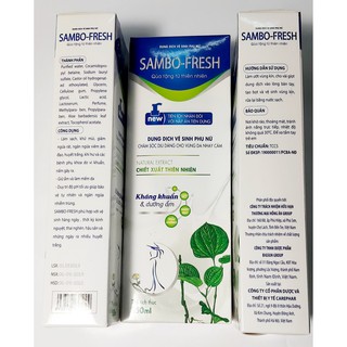 Dung Dịch Vệ Sinh Phụ Nữ Sambo Fresh