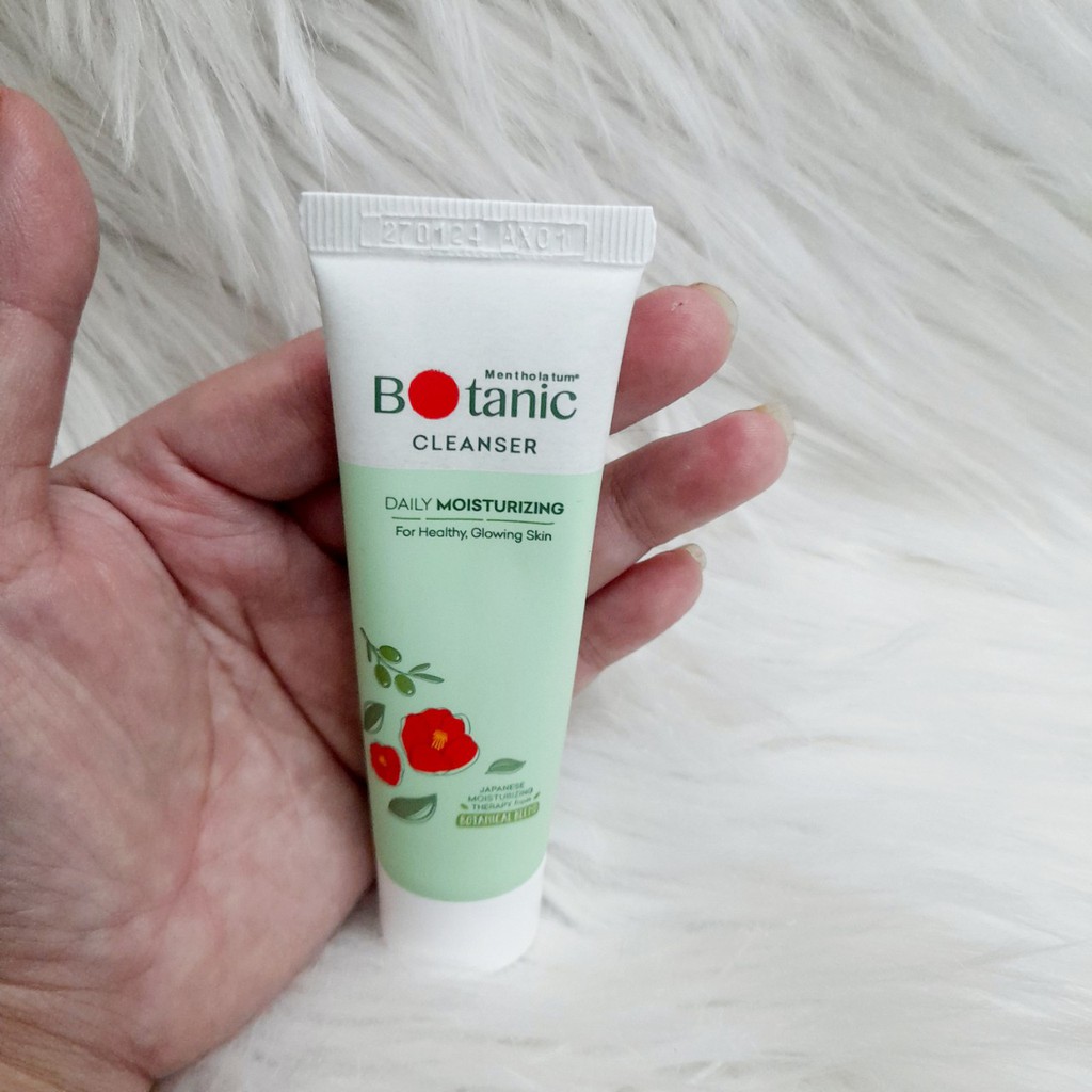 Gel rửa mặt chiết xuất hệ thực vật Mentholatum Botanic Cleanser