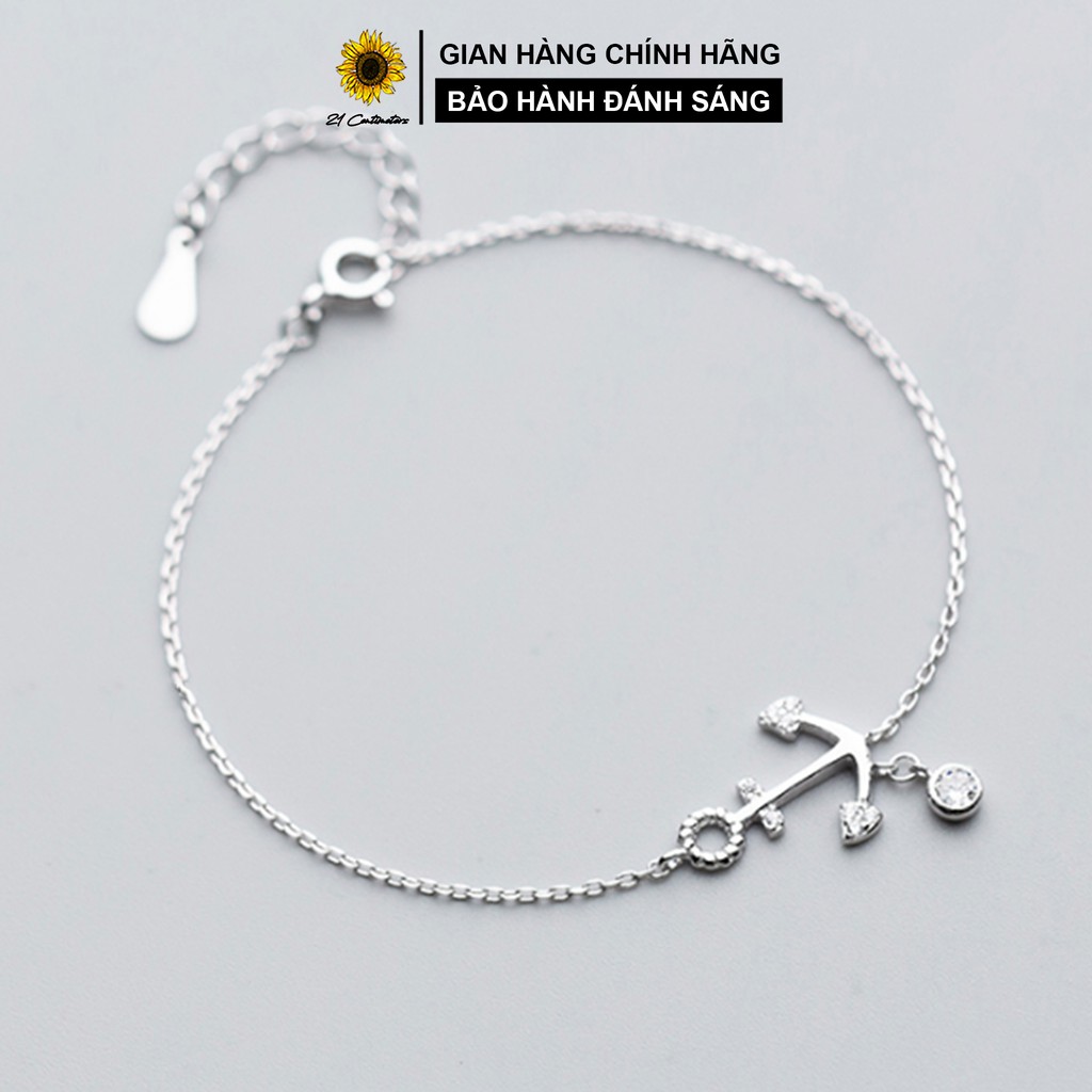 Lắc chân bạc 21 Centimeters Mỏ neo