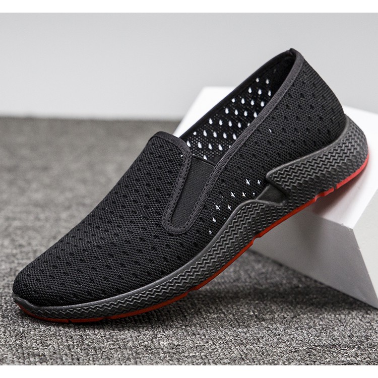 giày lười nam vải đệt dáng thể thao siêu chất | BigBuy360 - bigbuy360.vn
