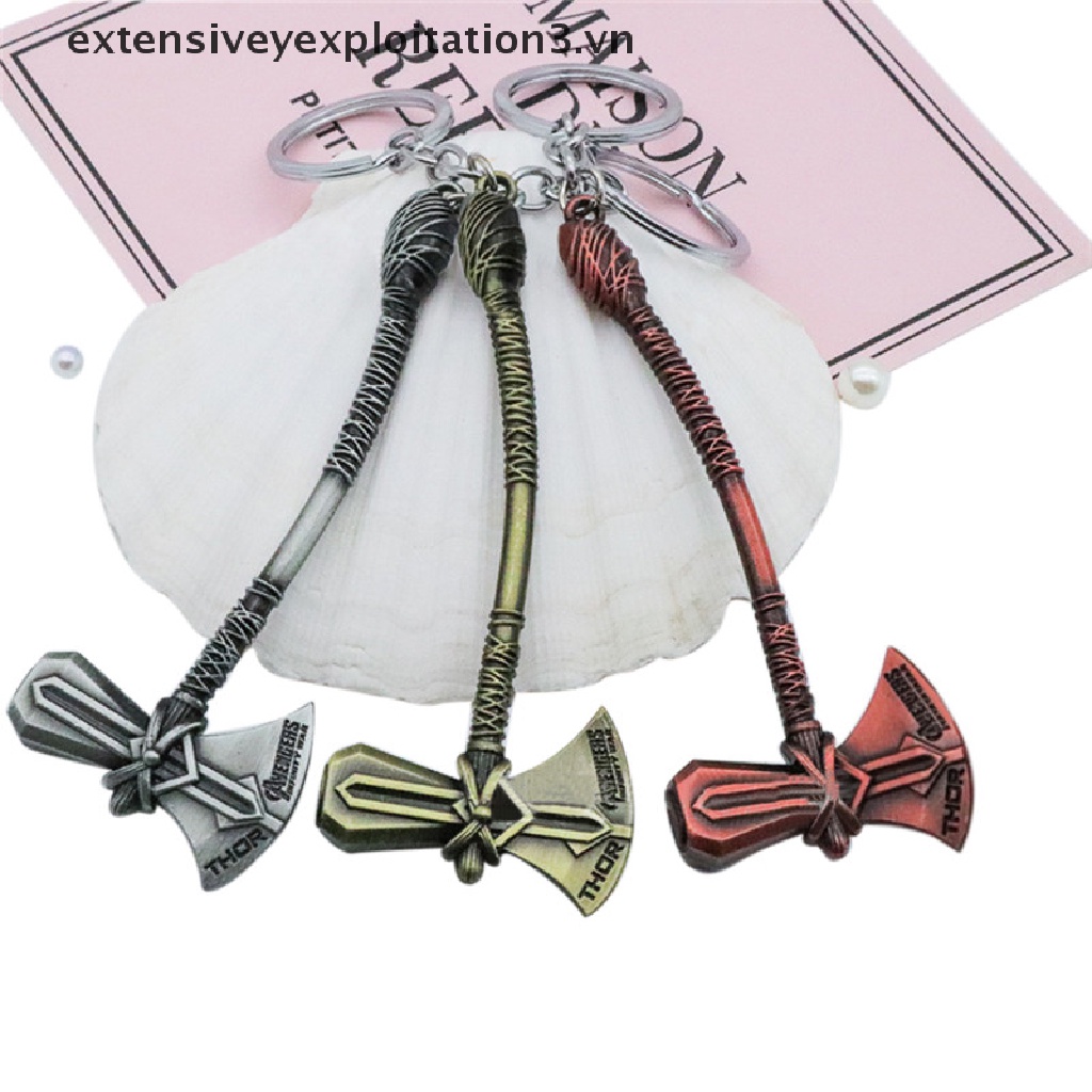 Móc Khóa Hình Búa Thor / Storm Breaker Axe / Marvel Avengers Độc Đáo