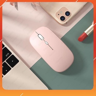Chuột không dây Bluetooth XM-06 Pin sạc kết nối Bluetooth và 2.4G Pin dùng 30 ngày
