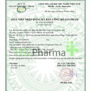 Vitamin cho bà bầu Pregnacare Max 84 viên