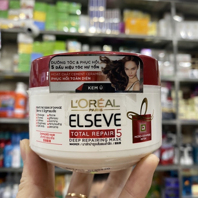 Kem Ủ Tóc Phục Hồi L'Oréal Elseve Total Repair 5 Repairing 200ml