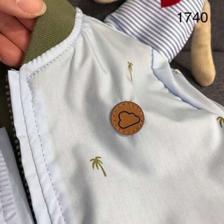 Áo bomber gio’ MAYORAL mặc 2 mặt ạ