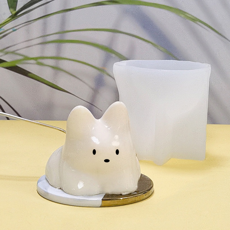 Khuôn silicone Làm Kem / Thạch Hình Mèo Xinh Xắn