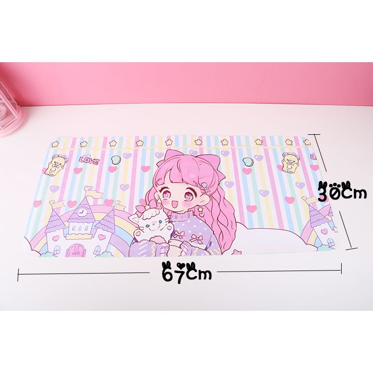 Thảm trải bàn Thủy Thủ Mặt Trăng, Sakura Thủ Lĩnh Thẻ Bài, Fancy  mẫu 1
