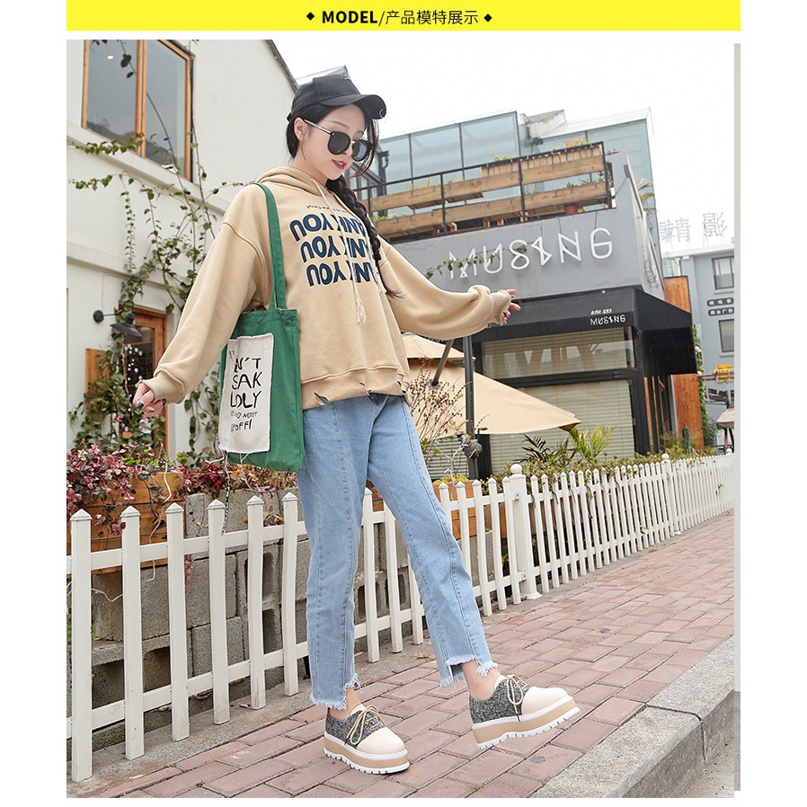 Baalsstock Giày nữ độn đế cá tính CP508 order Boxes | BigBuy360 - bigbuy360.vn