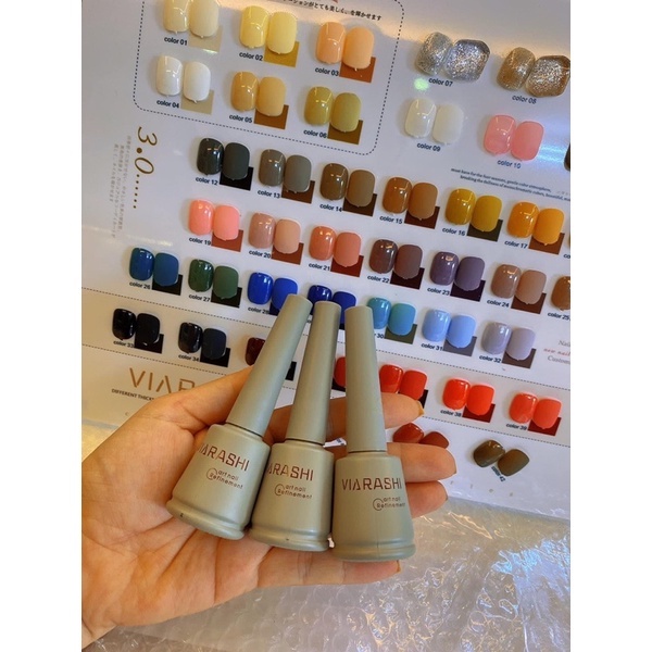 Set sơn gel VIARASHI Nail 42 chai , set sơn gel 2.0  nailmishops