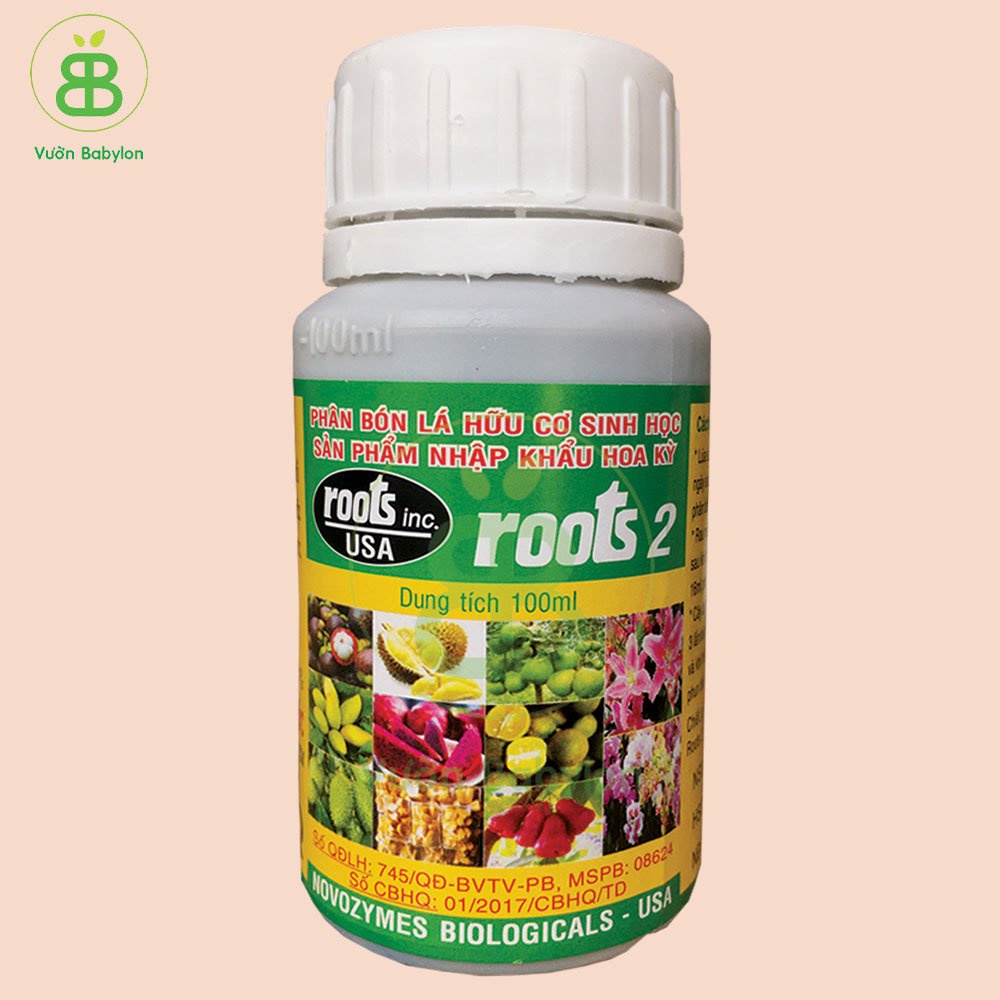 Chế phẩm Siêu kích rễ Roots 2 (hàng Mỹ) Chai 100ml - Kích Ra rễ cực mạnh