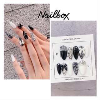 Móng úp tay màu đen dạ ❤️ sỉ đồng giá từ 5mẫu bất kì ❤️