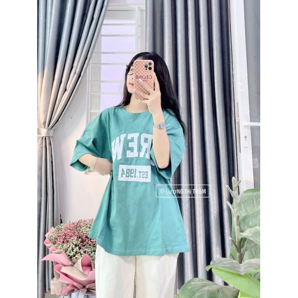 [Rẻ Vô Địch] Áo thun cotton tay lỡ unisex - - ÁO CREW TAY LỠ - - mẫu hot 2022