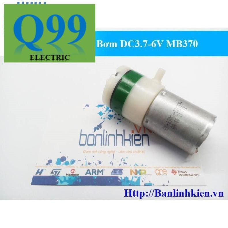 [Giá rẻ] [Q99] Máy Bơm DC3.7-6V MB370 (Máy Sục Khí) zin HD1