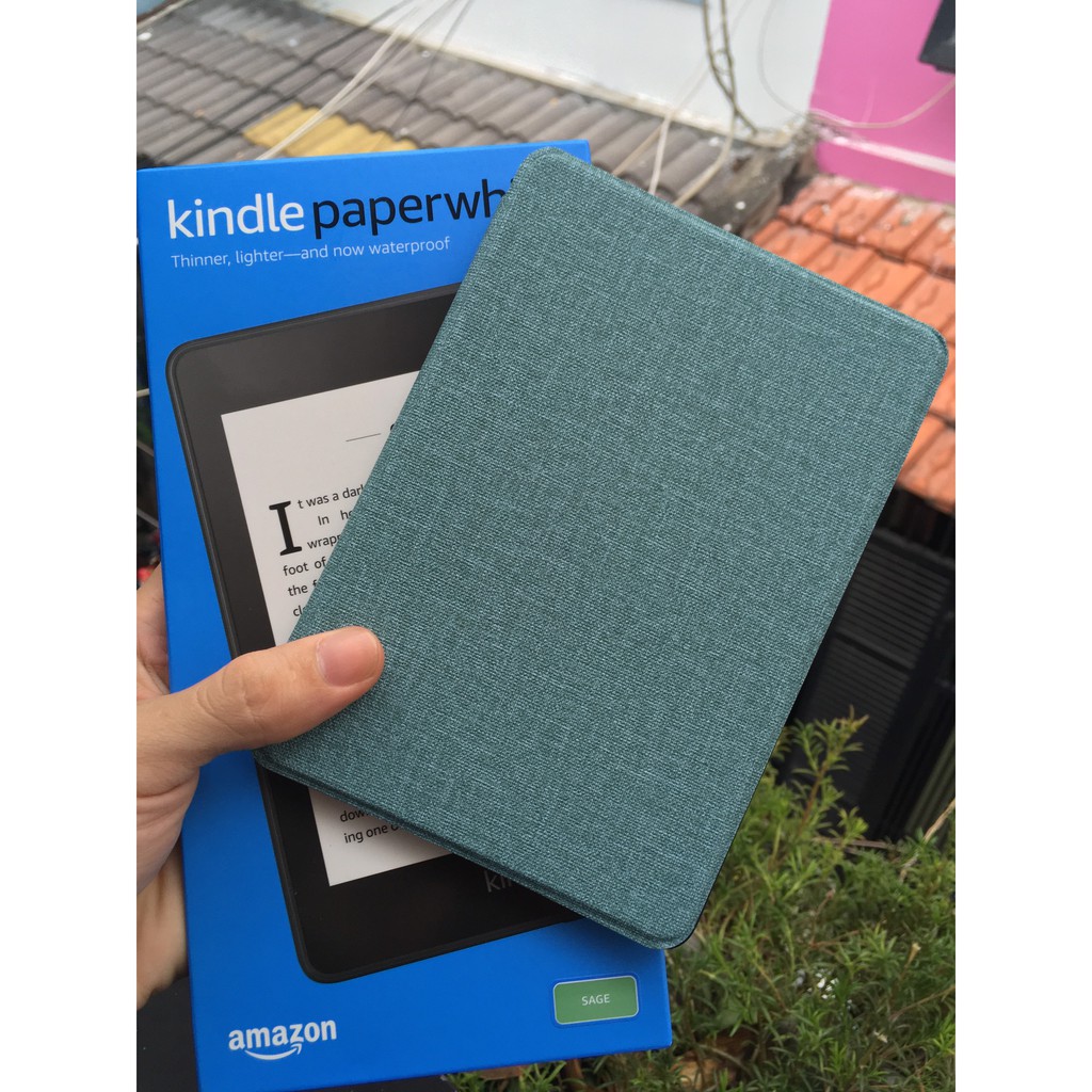 Máy đọc sách All new Kindle PaperWhite gen 4 2019 (10th) tặng cover hoặc bao chống sốc