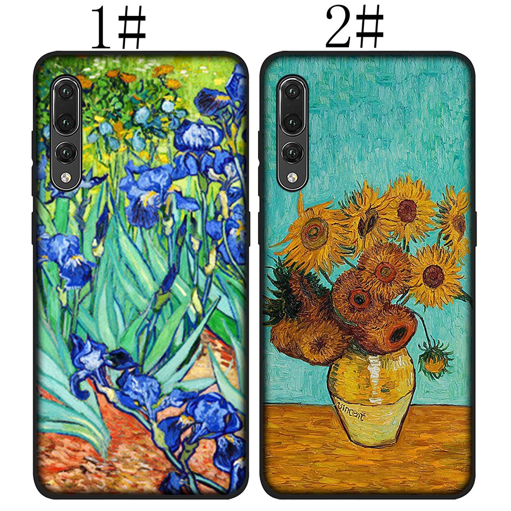 Ốp điện thoại silicone mềm hình tranh Van Gogh cho Samsung Galaxy S20 Plus S10 Lite S8 S9 Plus