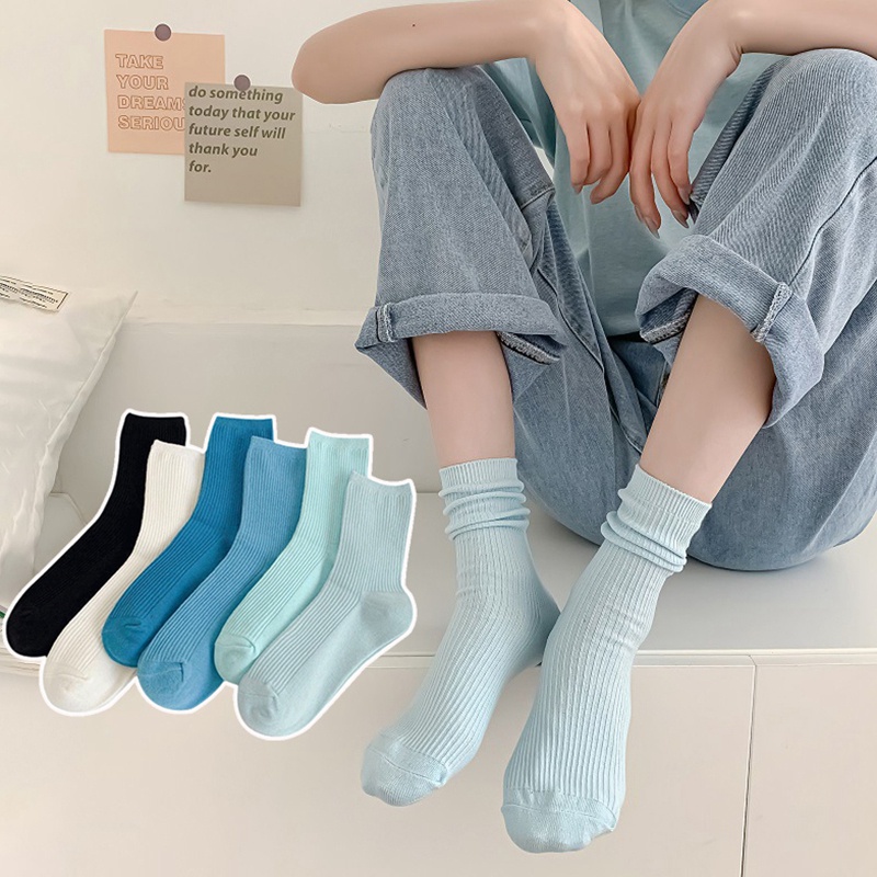 Vớ Màu Trơn Thời Trang Mùa Hè Dành Cho Nữ