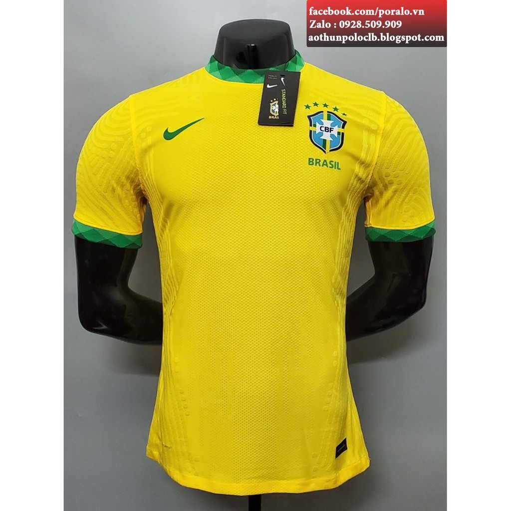 ÁO ĐẤU ĐT BRAZIL 2021 - MÃ SP : AD_BRA2021_HOME_SF
