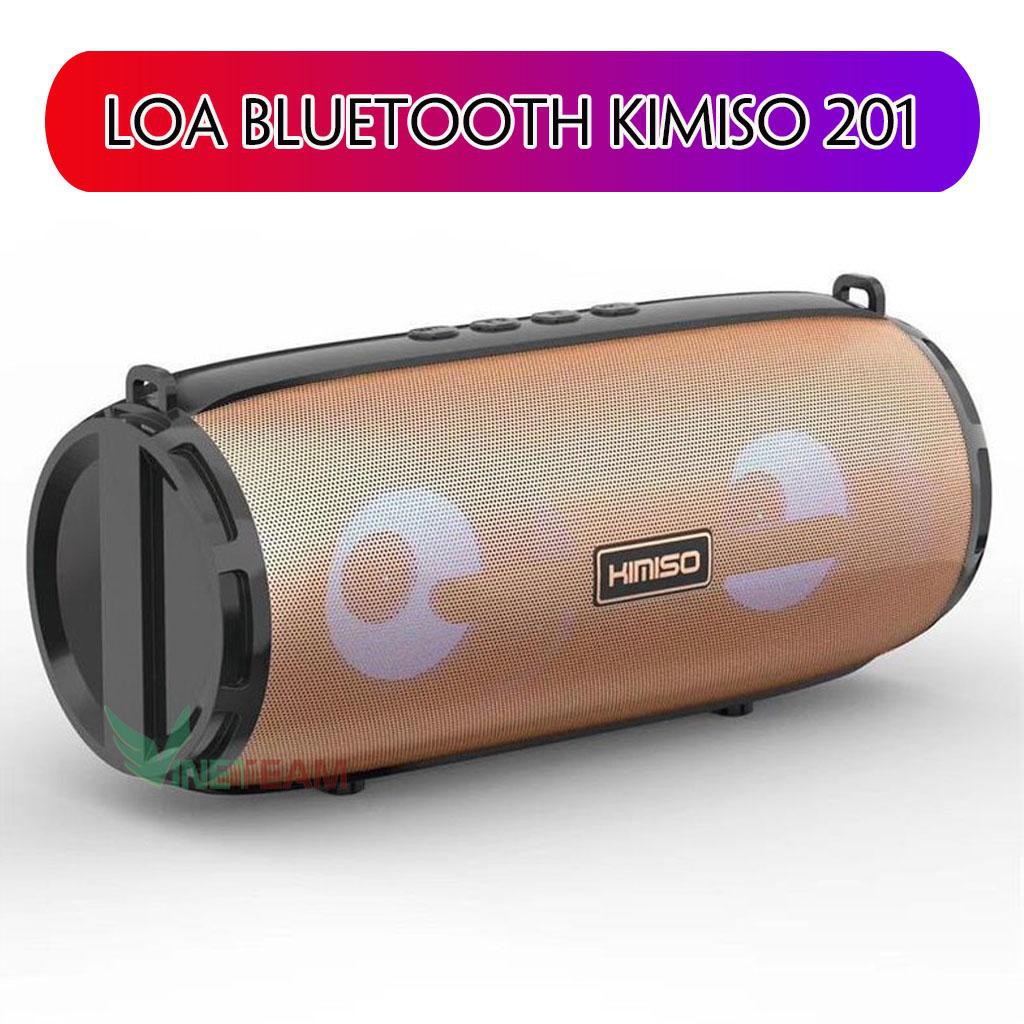 Loa Bluetooth Mini Di Động Kimiso KM-201 Tích Hợp Đài FM - Loa Vi Tính Không Dây -dc4031