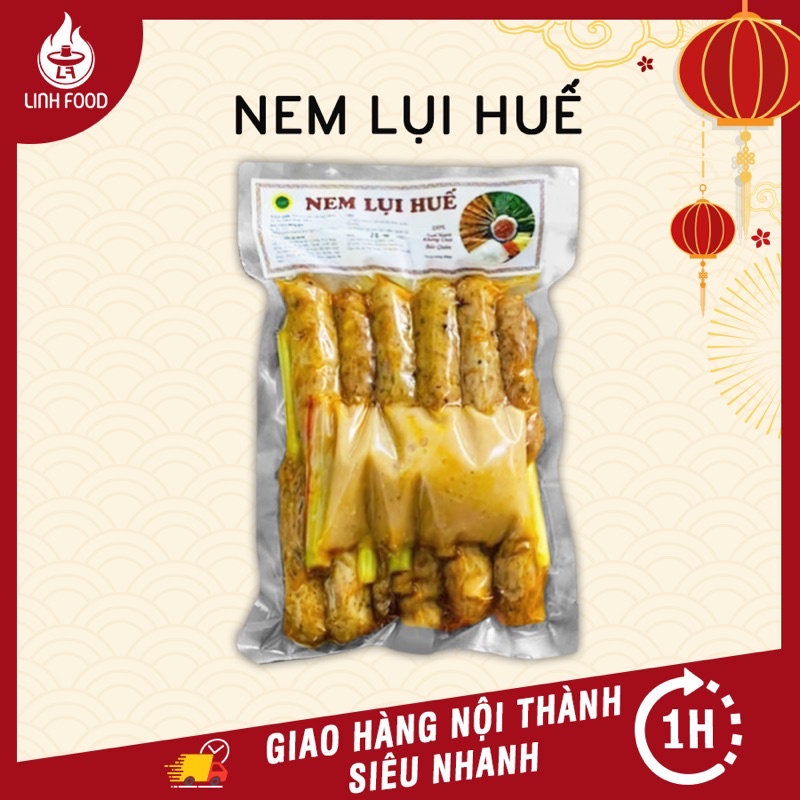 [SHIP HOẢ TỐC ] Nem Lụi Huế kèm sốt chấm | BigBuy360 - bigbuy360.vn