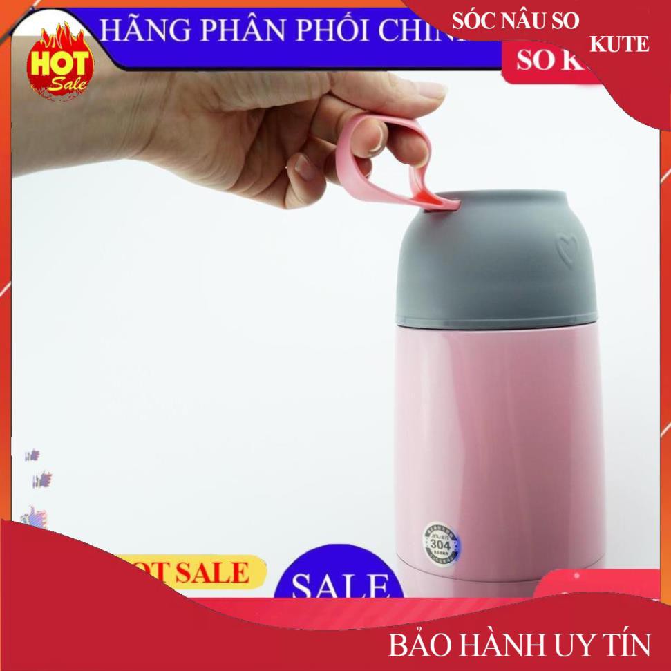 Bình giữ nhiệt Thái Lan 620ml, Bình ủ cháo cho bé tiện lợi khi ra ngoài cho bữa ăn nóng hổi  - Bảo hành úy tín 1 đổi 1