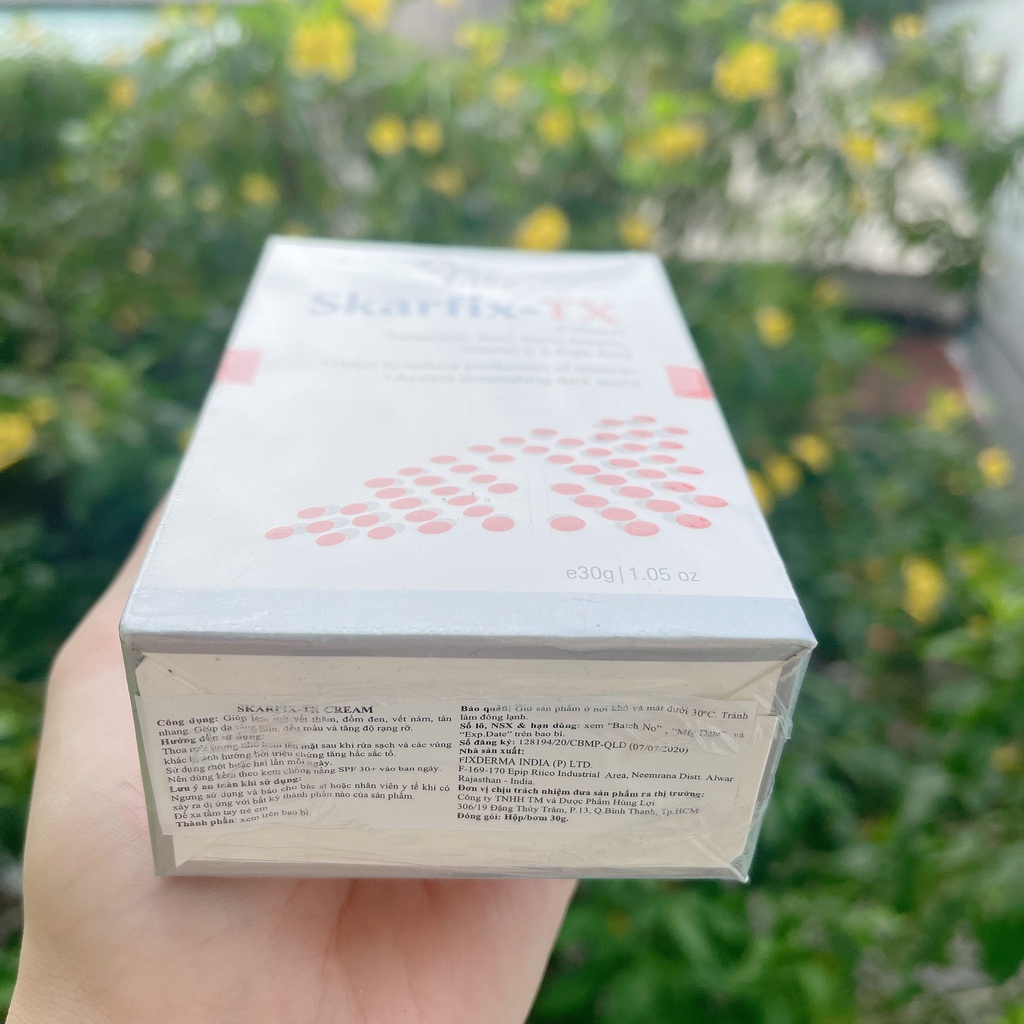Kem Dưỡng Da Mờ Thâm Nám, Tàn Nhang Fixderma Skarfix-TX Cream 30gr