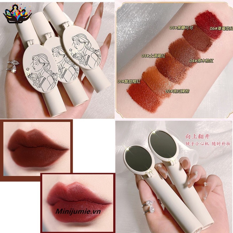 【HÀNG MỚI VỀ】Son bóng dạng lỏng dưỡng ẩm lâu trôi Maffick  OY