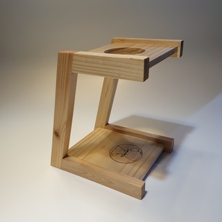 Giá đỡ phễu pha cà phê bằng gỗ handmade