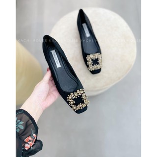 Bệt da lộn nơ đá vuông 123-161