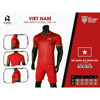 Bộ quần áo bóng đá, thể thao việt nam đỏ 2023 thun lạnh cao cấp đủ size , cao cấp thoáng khí