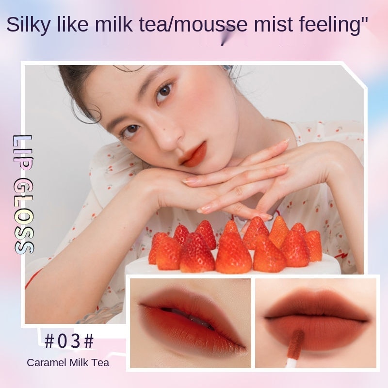 (Hàng Mới Về) Son Môi Dưỡng Ẩm Không Phai Chống Thấm Nước Màu Nhung Mờ Thời Trang | BigBuy360 - bigbuy360.vn