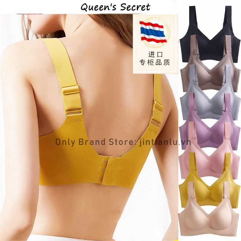 Yoniac Set Áo Ngực Oxy Vô Hình Nhật Bản + Áo Ngực Thể Thao Dây Đai Rộng Có Đệm Ngực Bằng latex Thái Lan Tập yoga Thể Thao Không Đường May