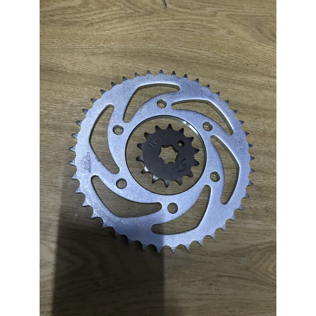 NHÔNG SÊN DĨA EXCITER 150 CHÍNH HÃNG GẮN ZIN THEO XE KHÔNG CHẾ CHÁO