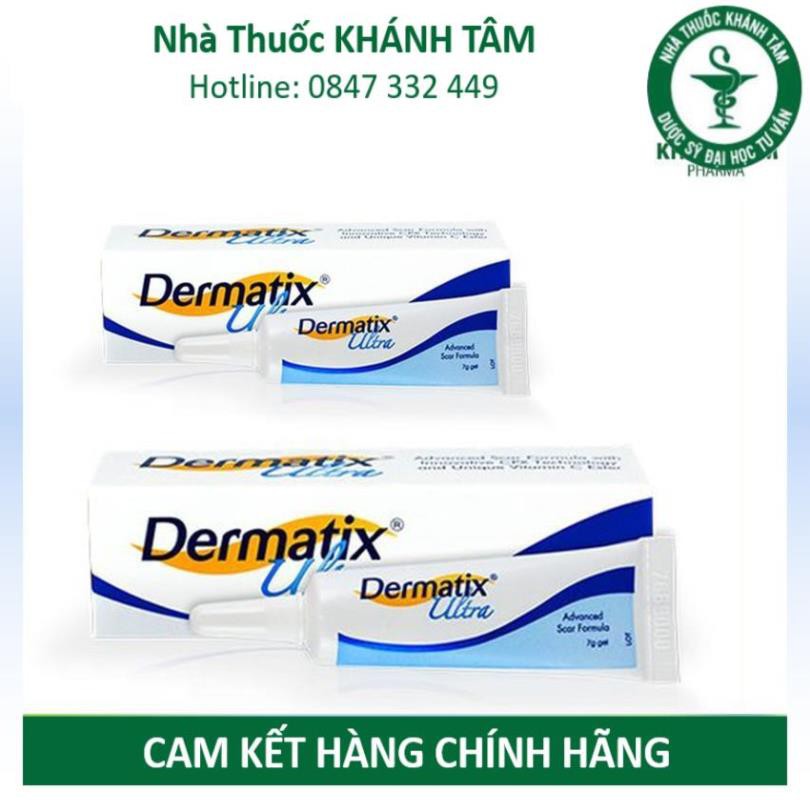 Gel sẹo Dermatix Ultra (Tuýp 2g, 7g, 15g) [Dematix, dematis, dermatis] _Khánh Tâm ! !