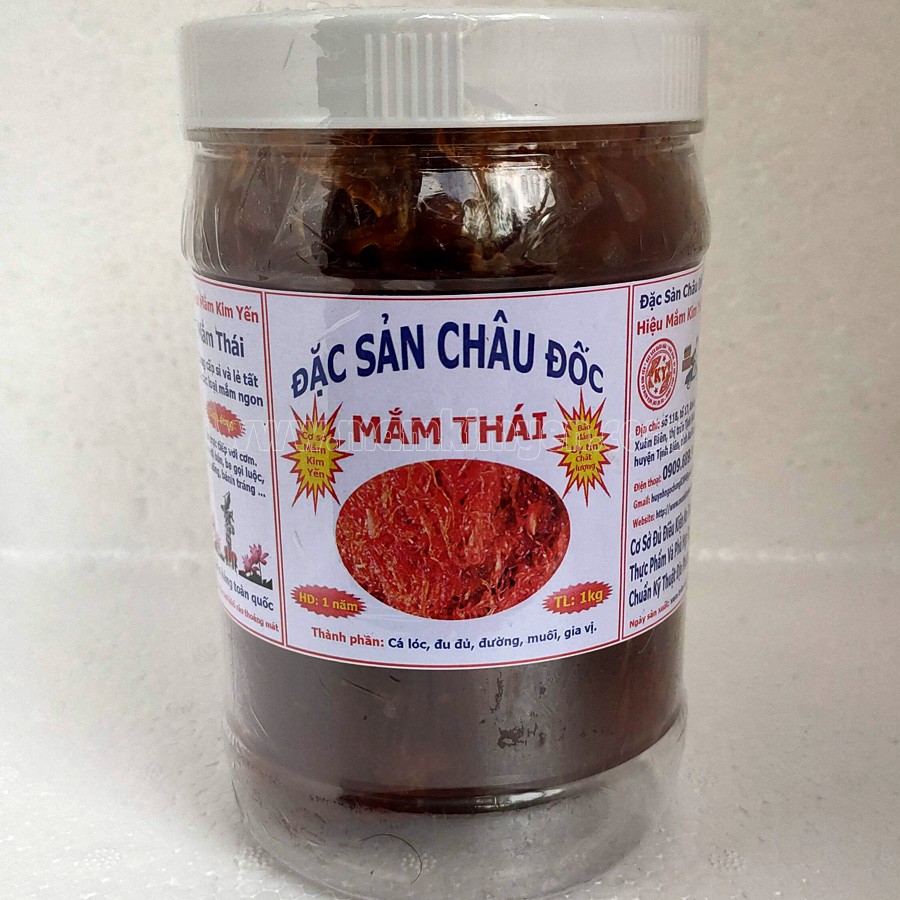 500gr Mắm Thái Châu Đốc Hiệu Kim Yến Loại 1