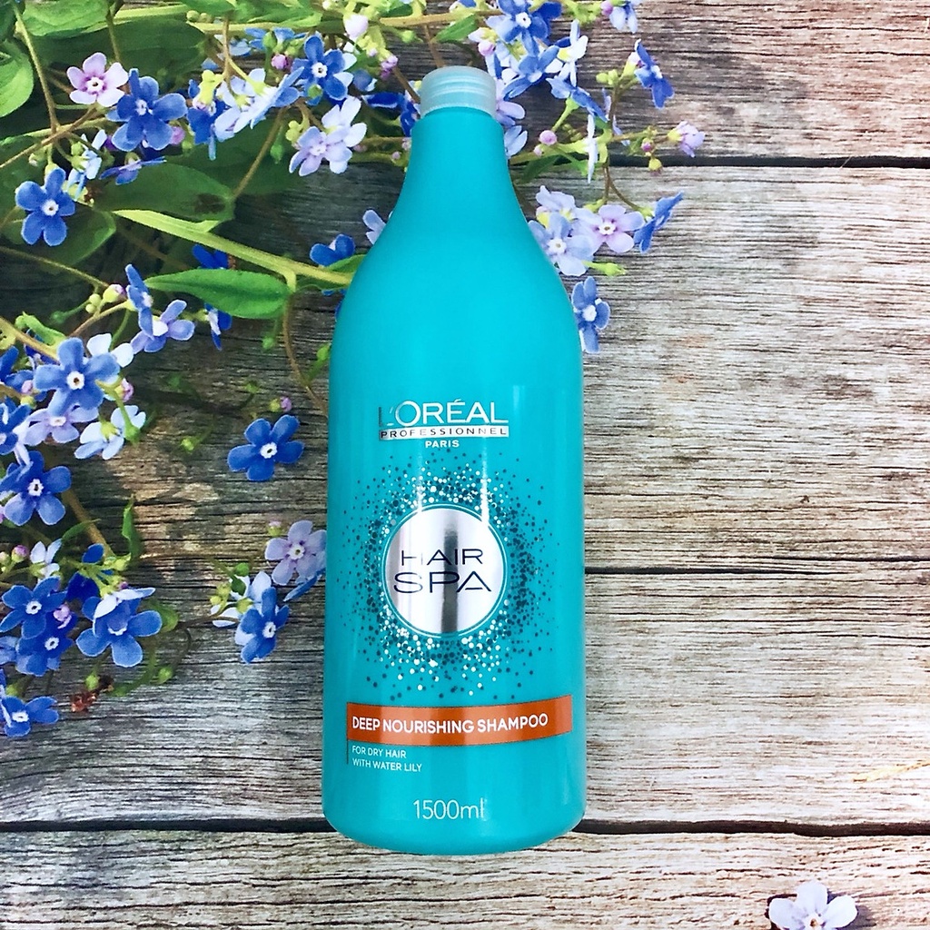 Dầu gội loreal professionnel suôn mượt cấp ẩm Hair Spa Deep Nourishing Shampoo 1500ml-1000ml