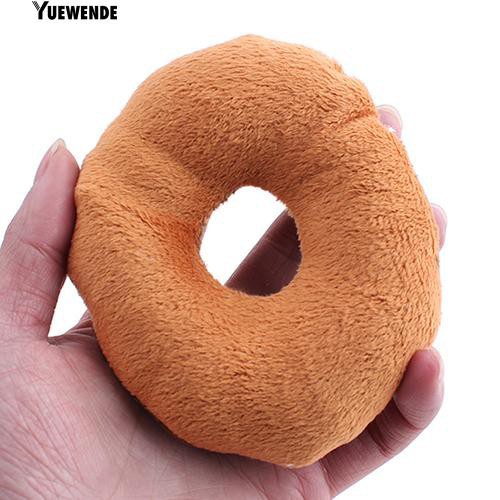 Đồ chơi phát tiếng kêu hình bánh donut phát ra âm thanh vui nhộn cho thú cưng