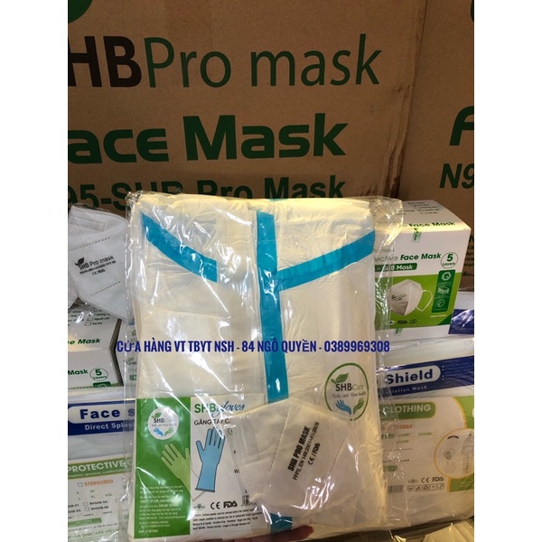 ✅ BỘ TRANG PHỤC BẢO HỘ Y TẾ,ÁO QUẦN,QUẦN ÁO ĐỒ BẢO HỘ Y TẾ CHỐNG DỊCH PHÒNG DỊCH 7 Món CẤP ĐỘ 3 LEVEL 3 SHB SHBCARE