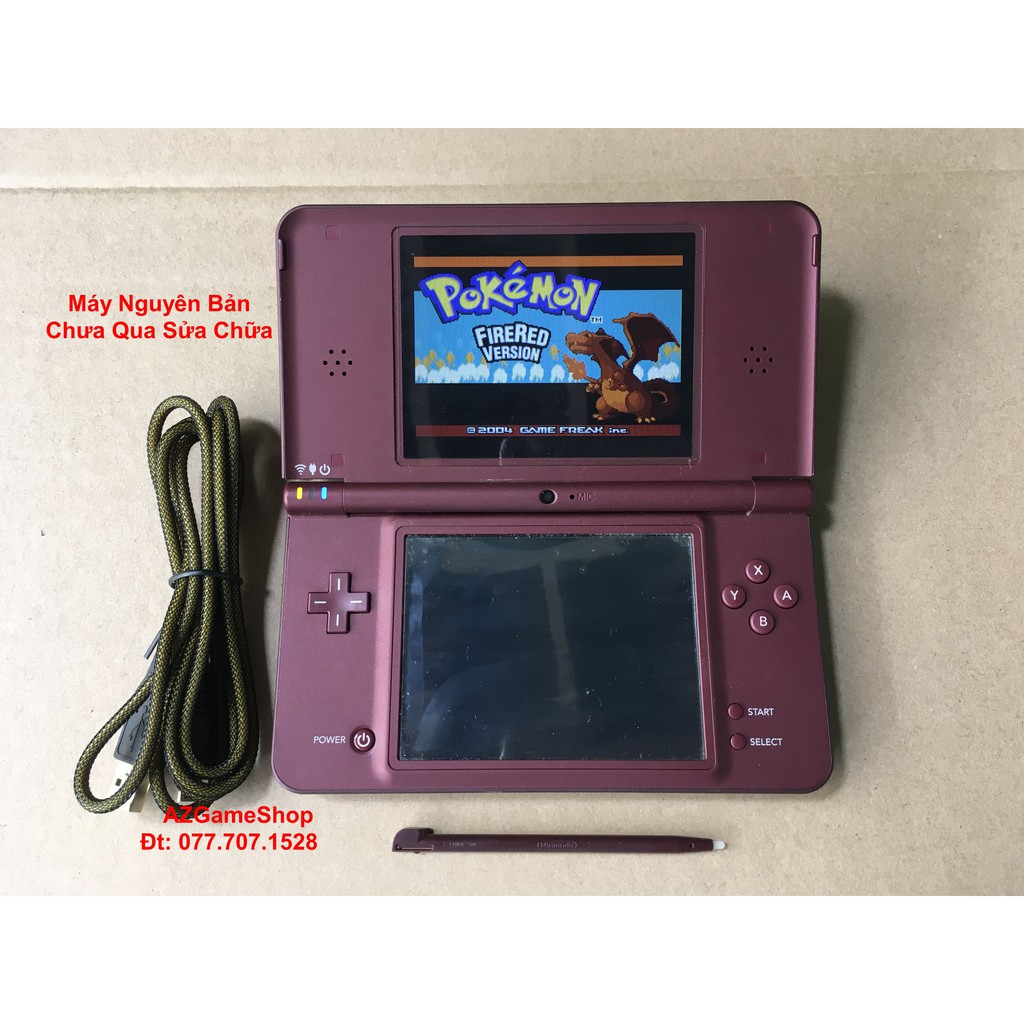 Máy Game Nintendo DSi XL (LL) Kho Game 3000 Đầy Đủ Phụ Kiện