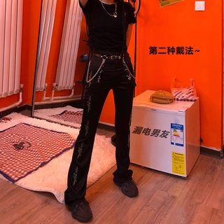 Thắt lưng dây xích phong cách gothic punk cá tính