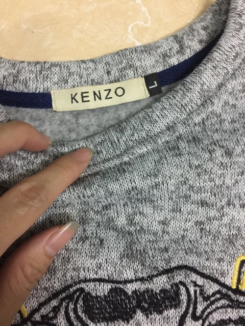 Váy nỉ nữ thêu Kenzo