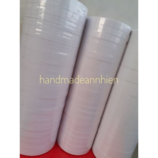 1 CUỘN BĂNG KEO 2 MẶT, NHIỀU SIZE - VĂN PHÒNG PHẨM